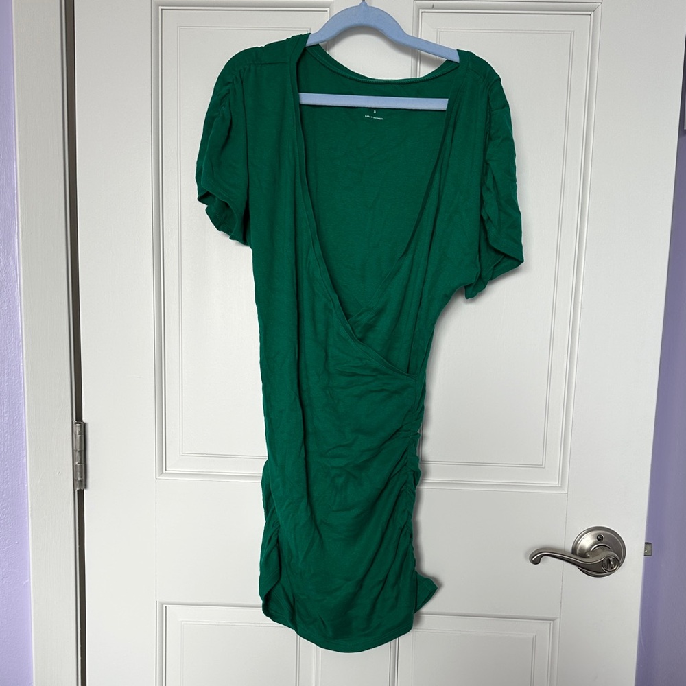 Express Vibrant Green Mini Dress